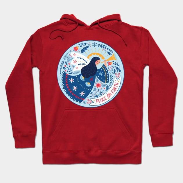 Peace on Earth Hoodie by PalmGallery